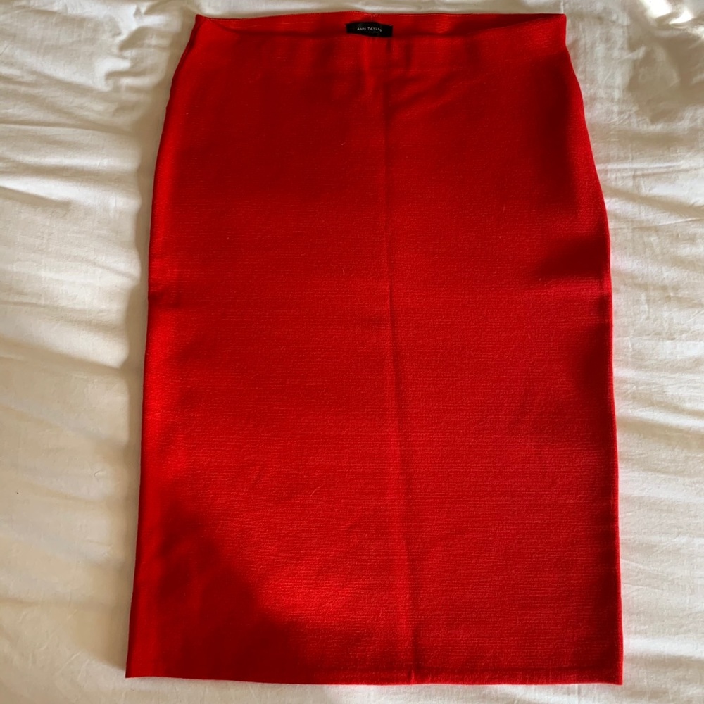 Ann Taylor Stretchy Knit Pencil Skirt